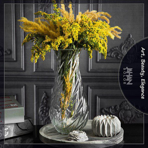 گلدان کریستال تورنادو