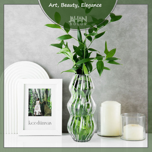 گلدان کریستال گیسو